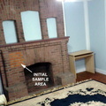 fireplace before